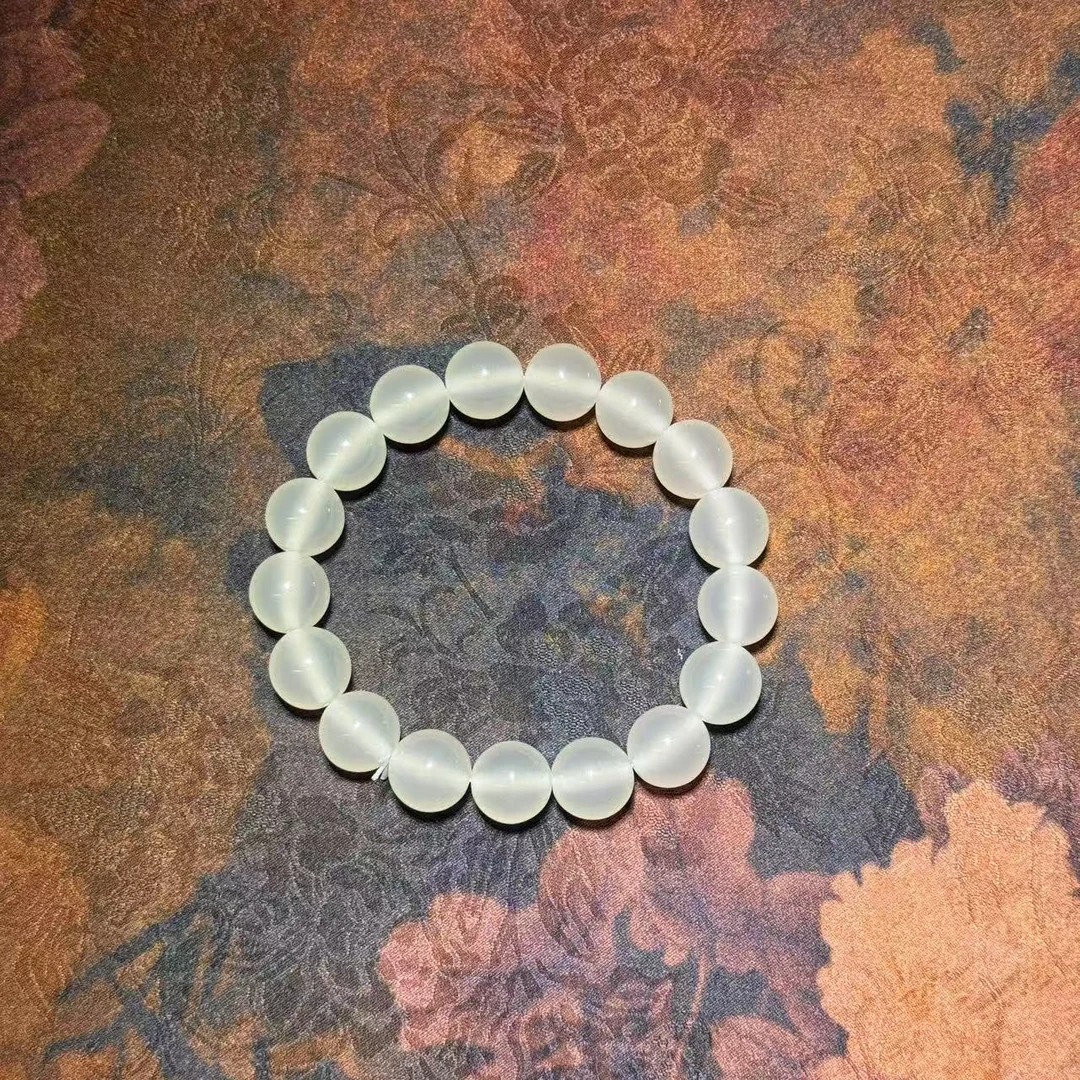 K387 海云母变色手串紫 无礼盒