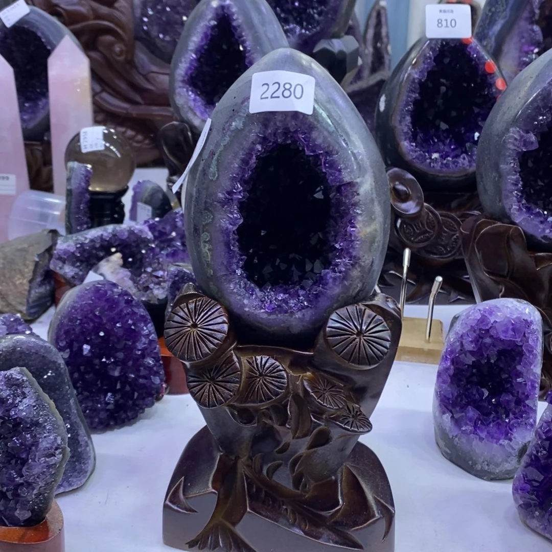 水晶水晶摆件未镶嵌钢*侠2523