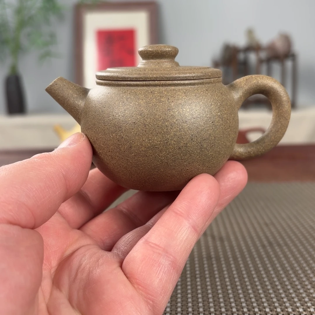 紫砂茶壶黄龙山原矿紫砂壶