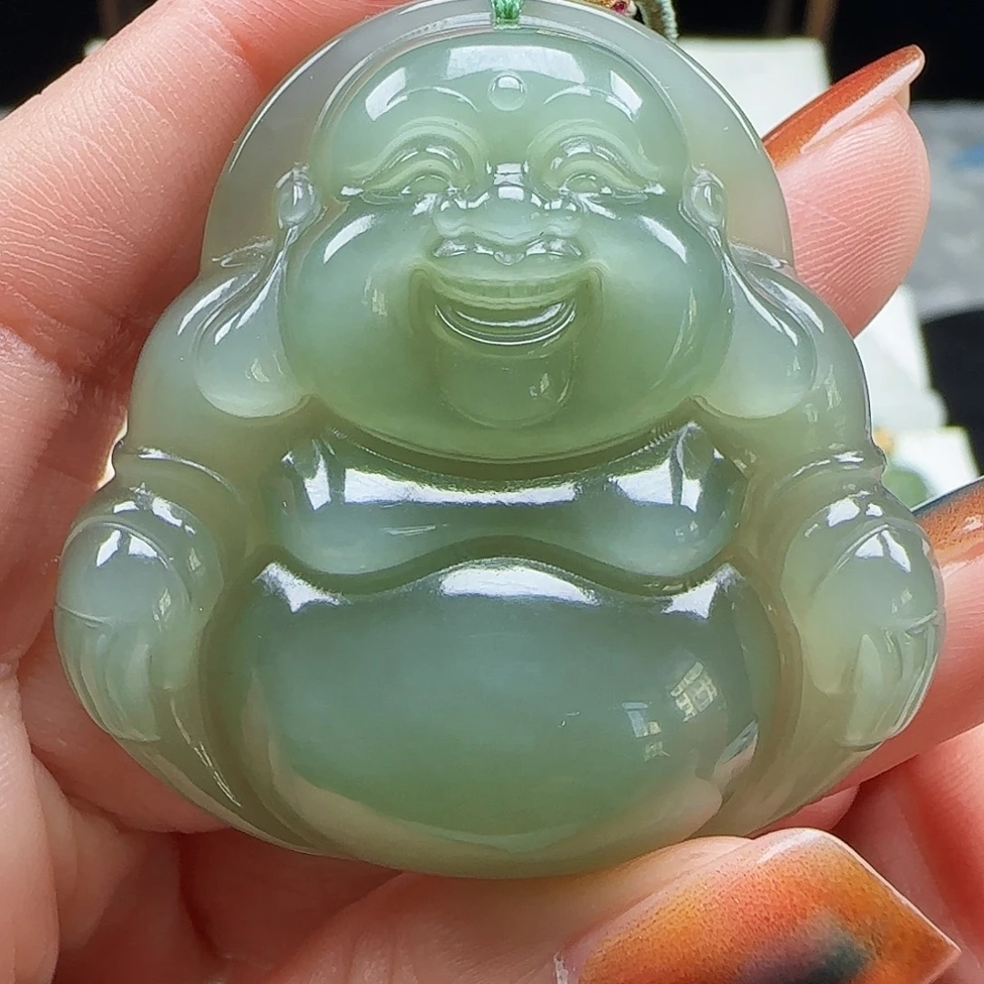 用***@和田玉未镶嵌吊坠(赠链)