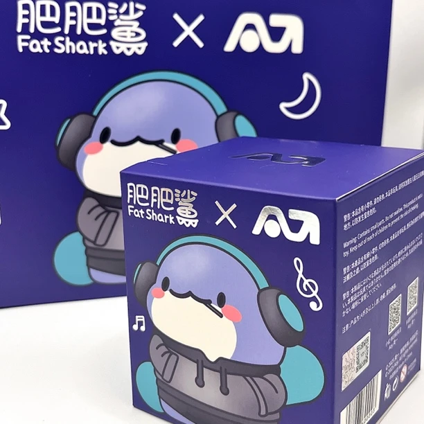 肥肥鲨fatshark卡通系列正版授权收藏珍贵盲盒手办·第一期