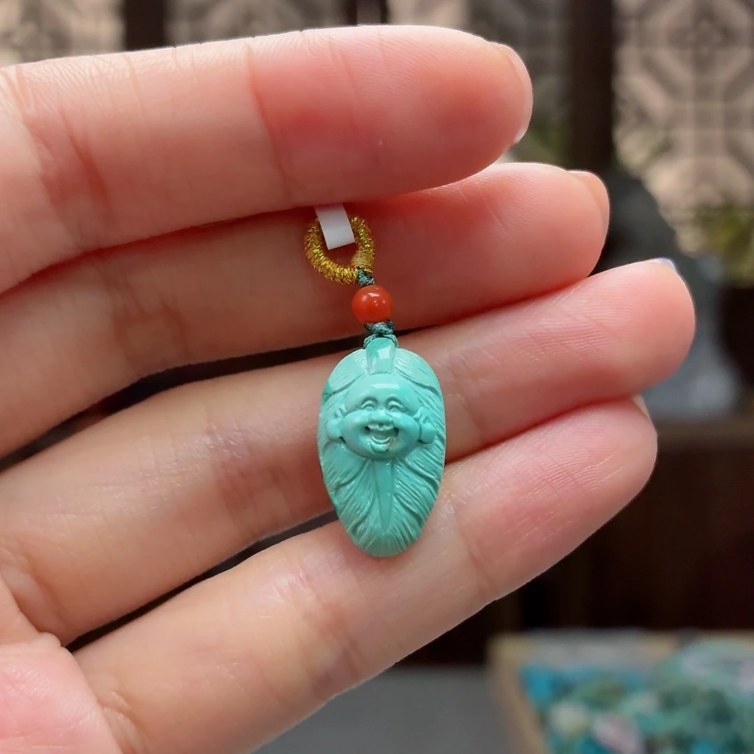 未镶嵌绿松石珠宝奇石