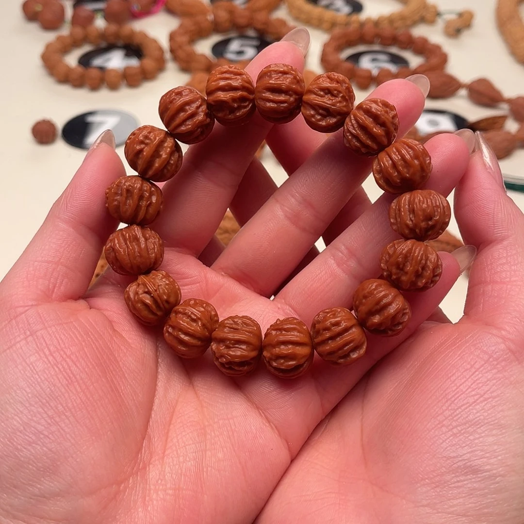 捷***印吊坠文玩核桃京八棱