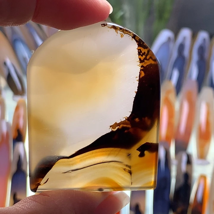 合金玛瑙/玉髓珠宝半成品157有瑕