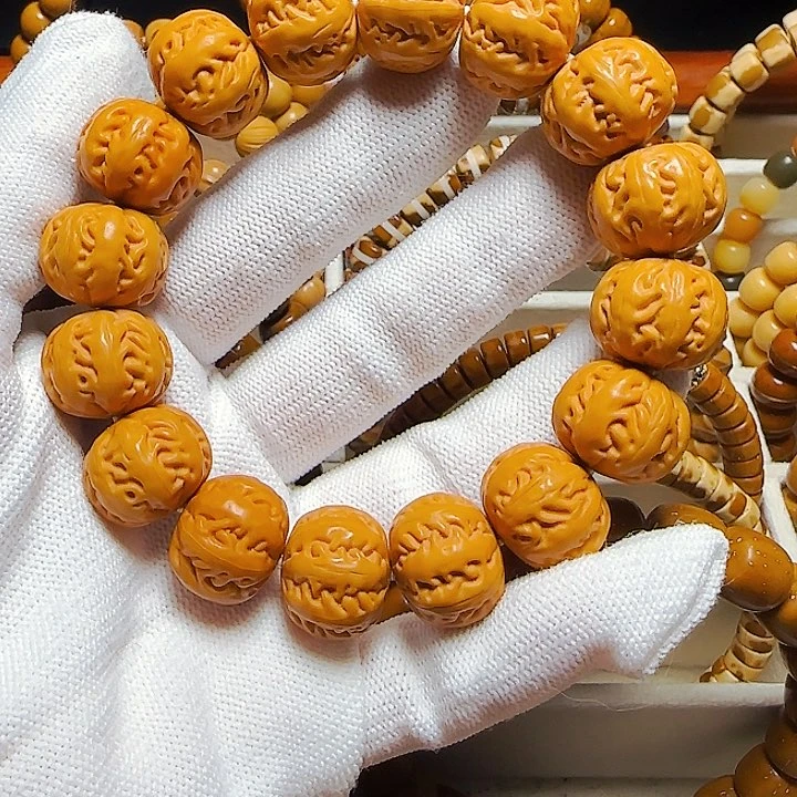 手串猴头核桃京八棱16.6左右