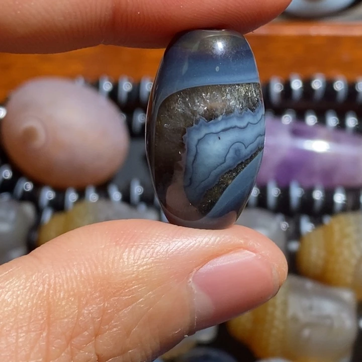 玛瑙/玉髓未镶嵌项链