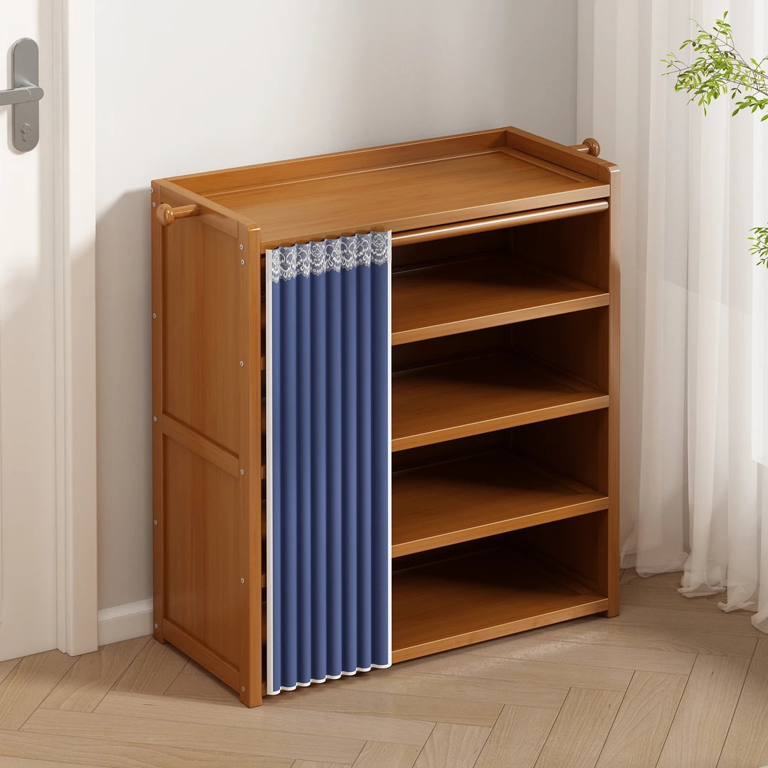 鞋架家用门口多层小窄鞋柜出租房用经济型宿舍简易防尘鞋子收纳柜