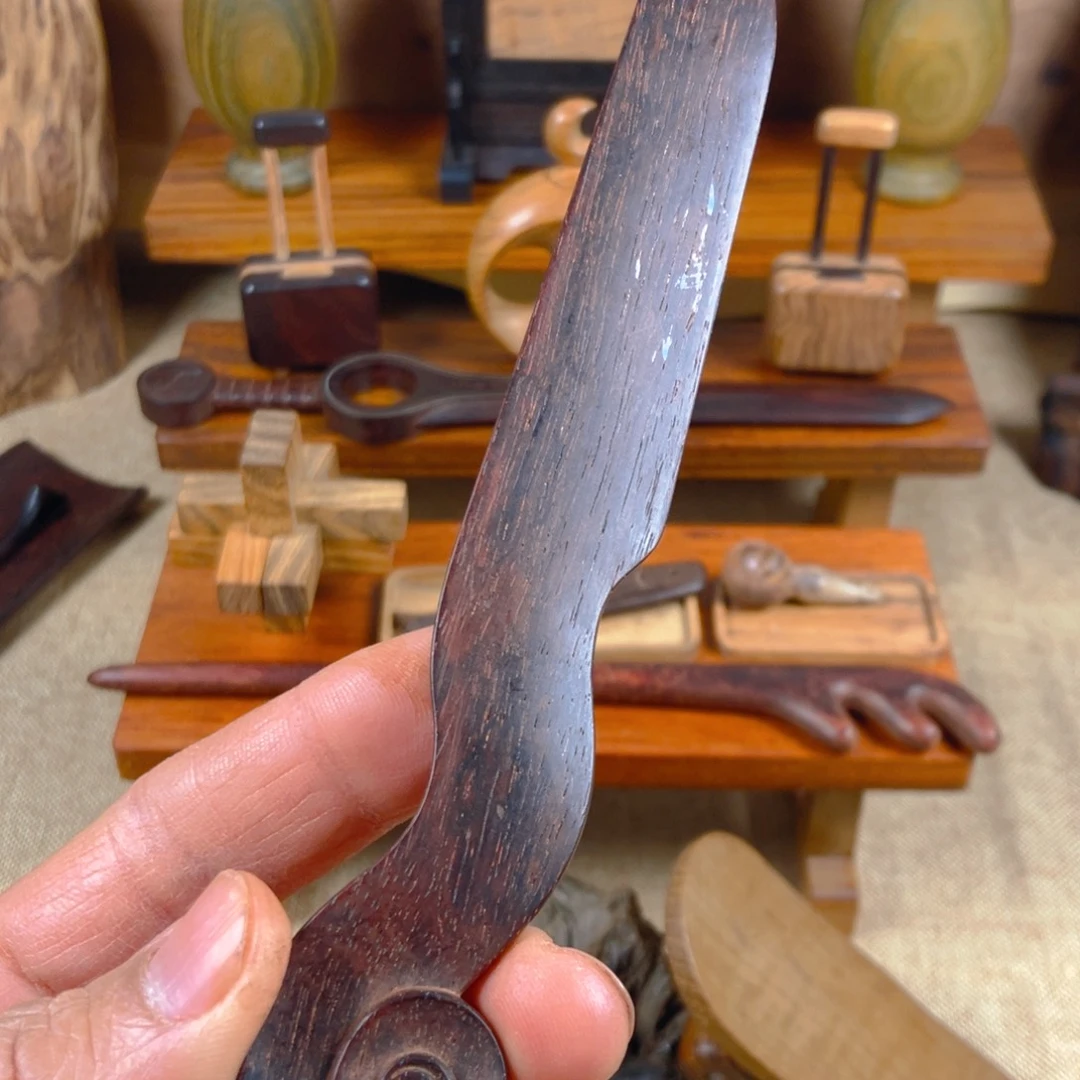印度小叶紫檀裁纸刀