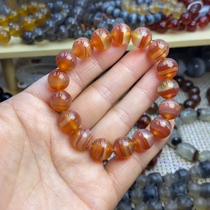 玛瑙/玉髓未镶嵌手链