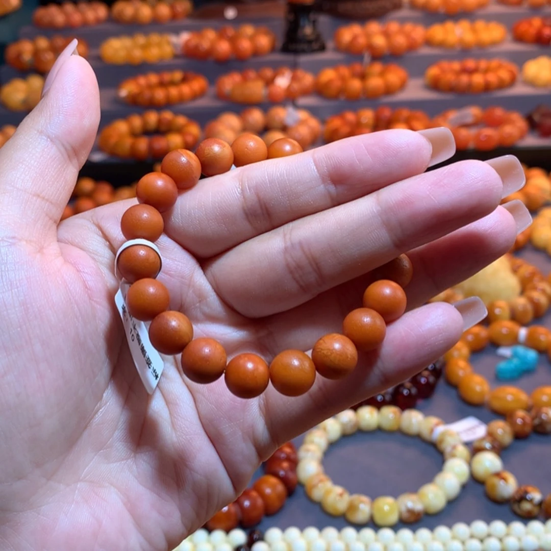 【闪购商品】手串蜜蜡未镶嵌悦*蜜蜡手串