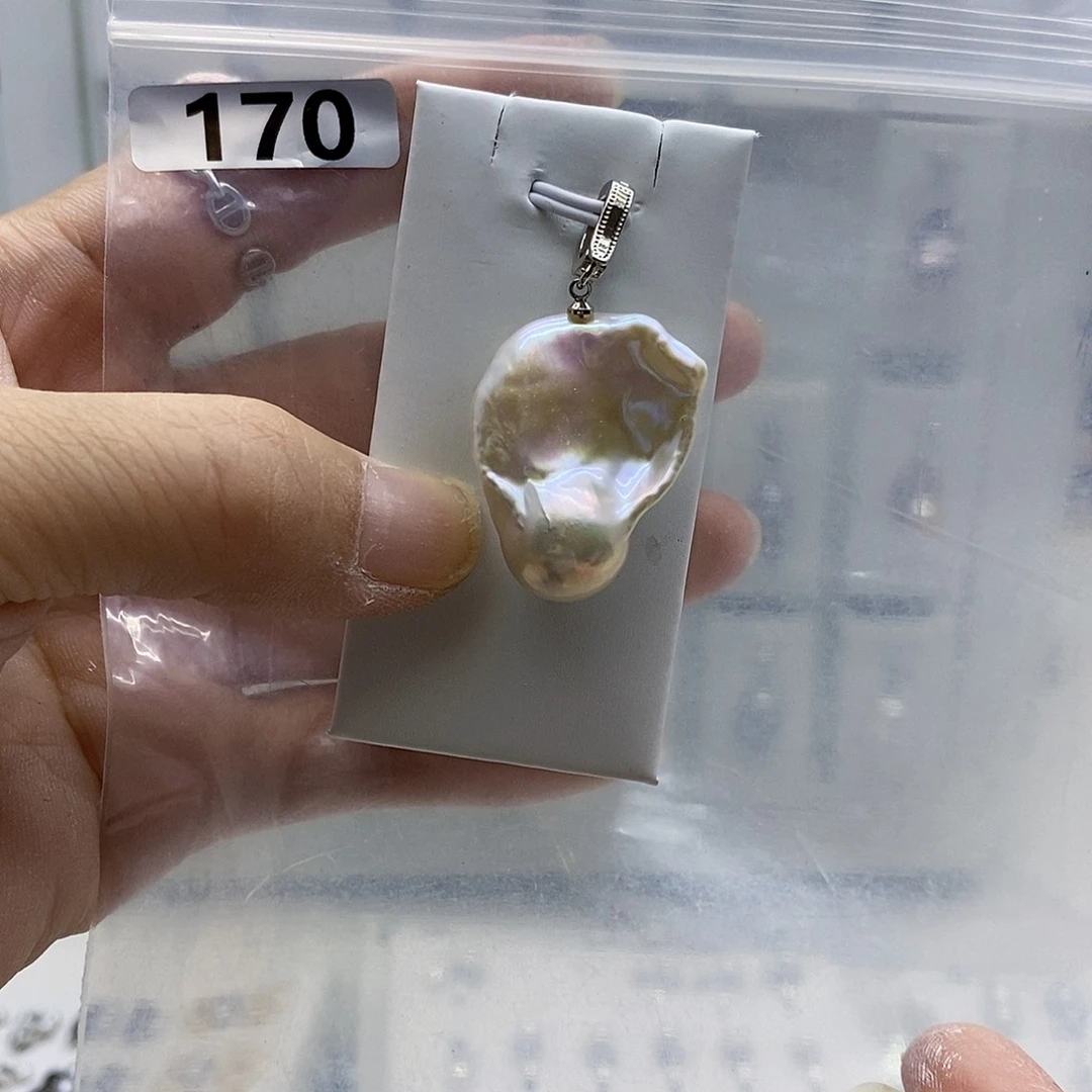颈饰合金淡水珍珠