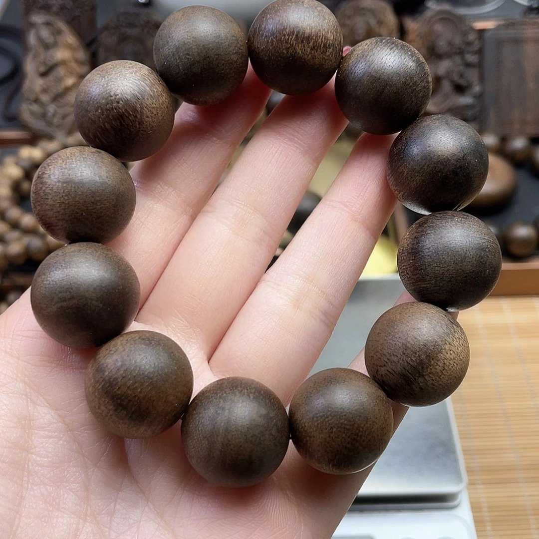 沉香手串五**纷芽庄黄奇