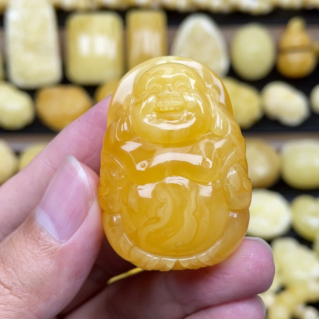 琥珀未镶嵌裸石琥珀蜜蜡