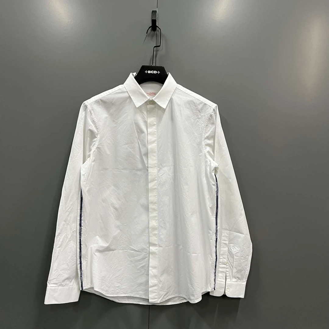 99新 Valentino/华伦天奴 （bb）203  白色长袖衬衫 41码