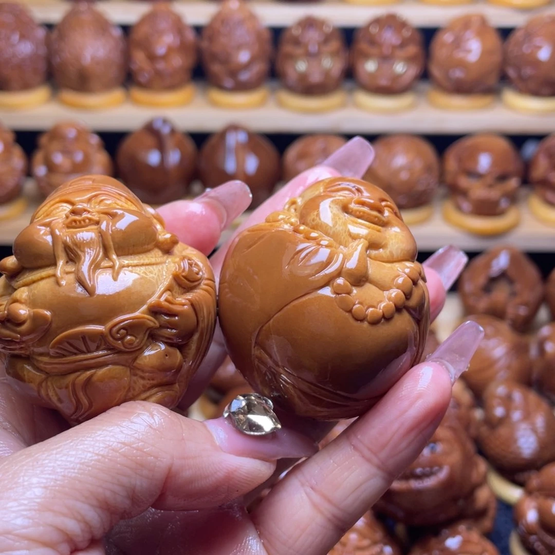 橄榄核把件没*人巴西大橄榄