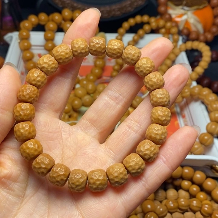 王***。手串/手链核桃猴头核桃手串龙鳞微瑕