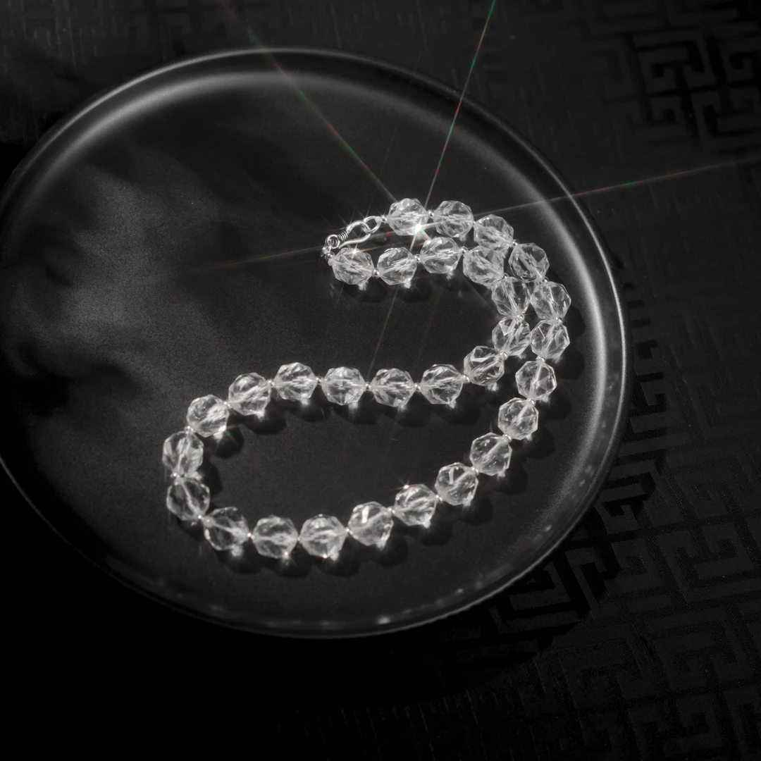 『博姐臻选』·觅境丨白水晶S925、精工项链*D6688