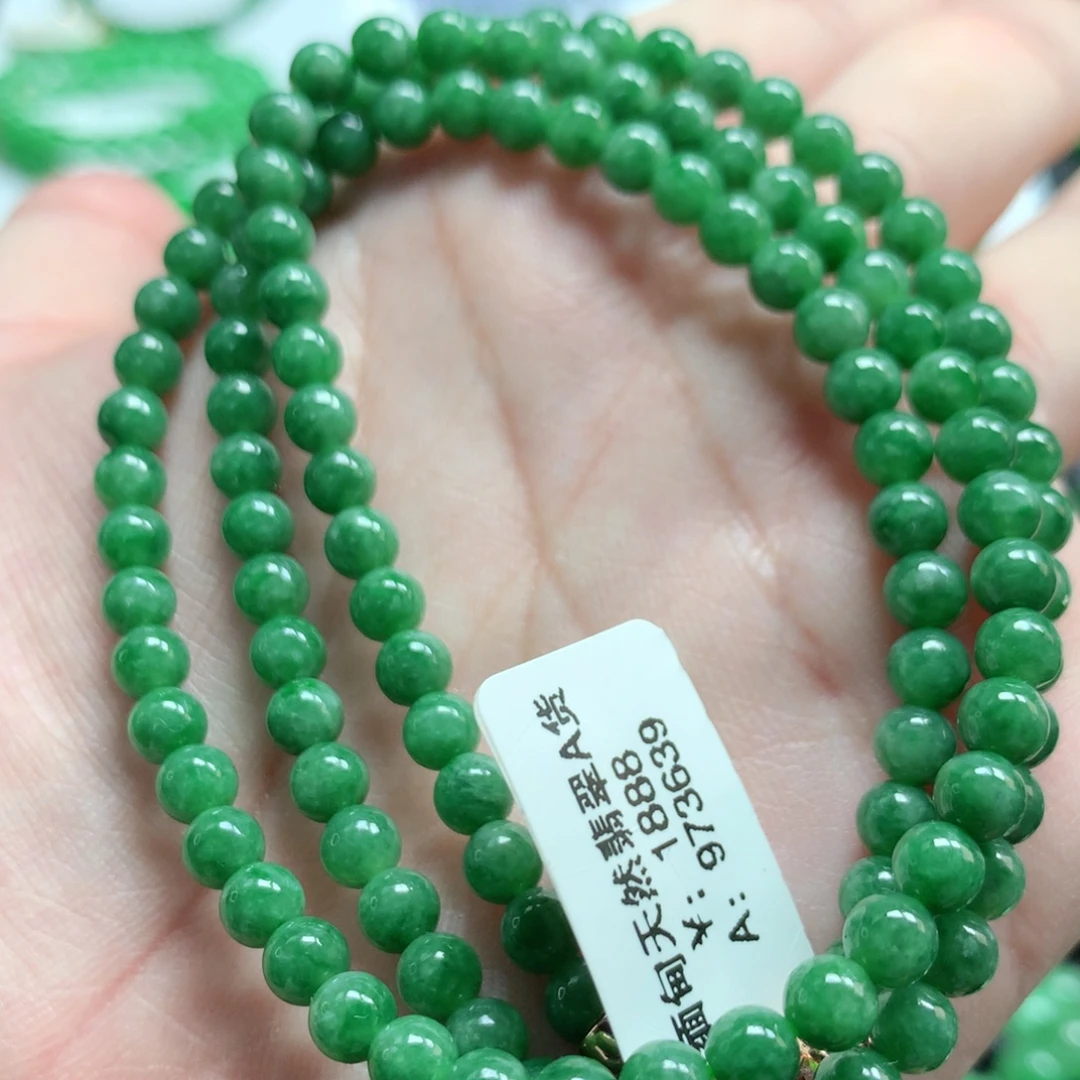 翡翠未镶嵌手链翡翠