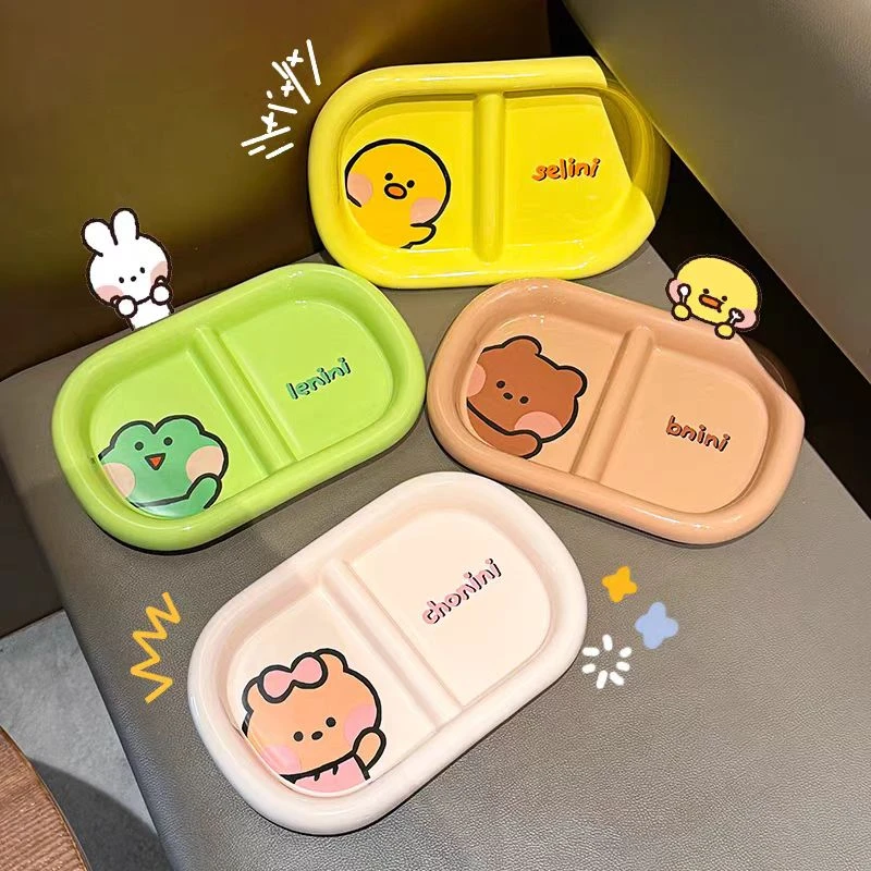 【WAFROG】A(11英寸分餐盘)餐具杯子直播临时浮力-陶瓷玻璃餐饮具