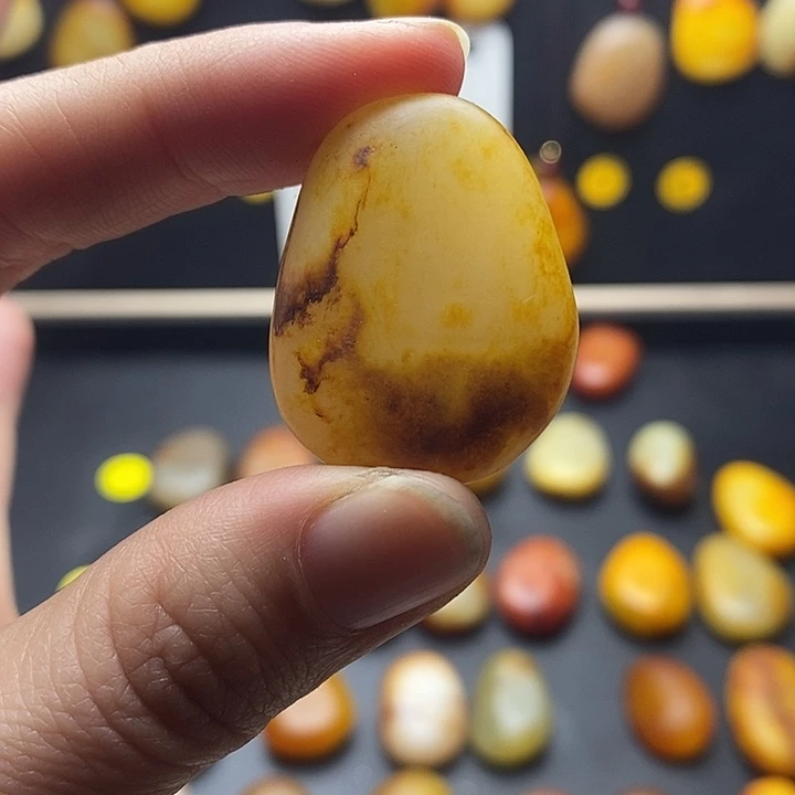 高***狗和田玉（糖玉）未镶嵌珠宝半成品