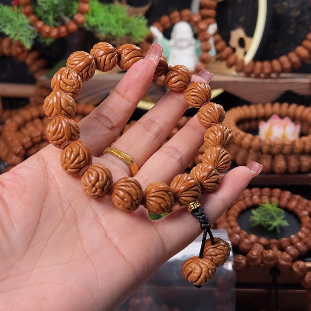 桃核手串16精品祥云纹