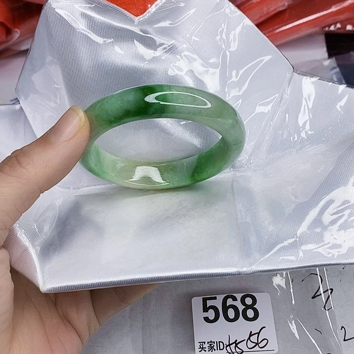 翡翠未镶嵌手镯一图一物实物为准