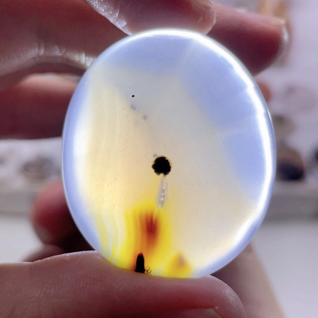 玛瑙/玉髓颈饰合金