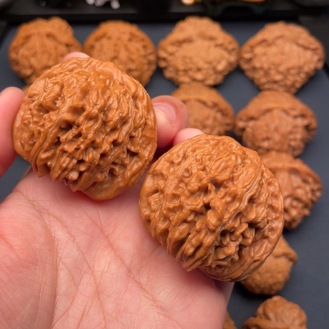 把件文玩核桃全品无修45四座楼