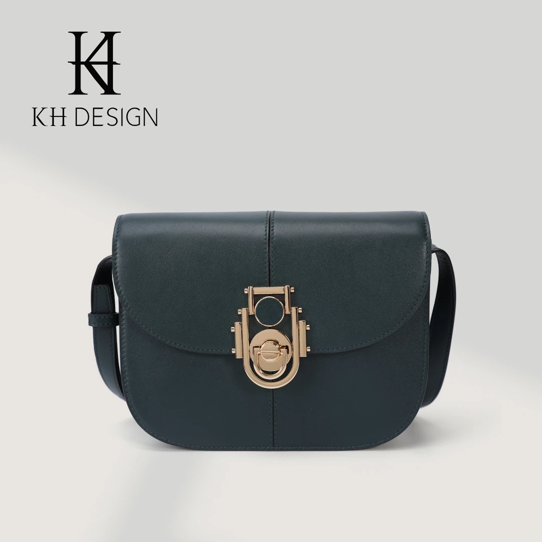 【库存少】明治女包女士斜挎小包时尚高级单肩斜挎包潮真皮K2222A