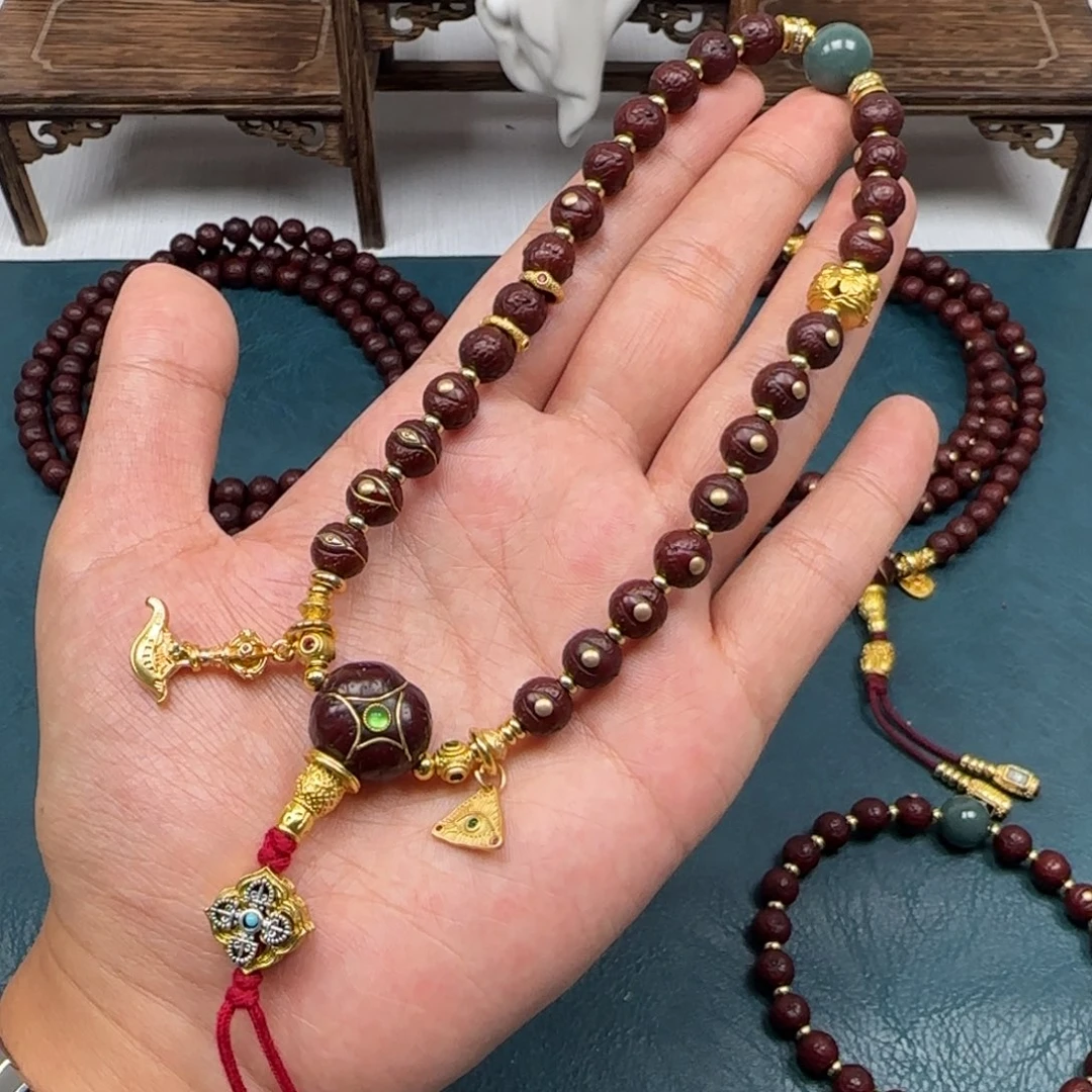 凤眼菩提吊坠凤眼金钉手持8.5四星满配