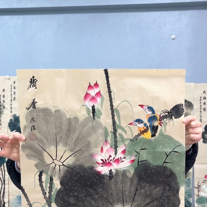 国画我的心好痛啊我的心真的好痛啊好痛