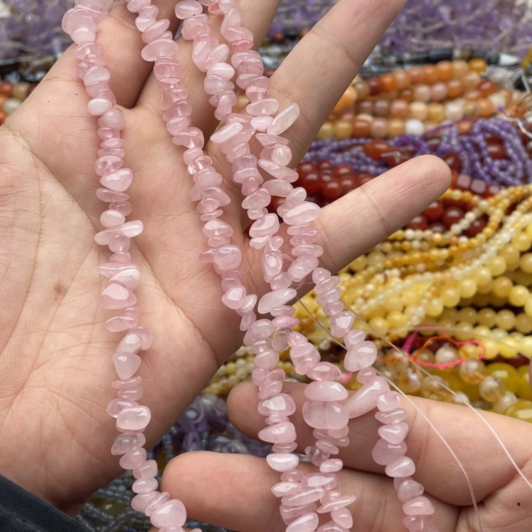 玛瑙/玉髓珠宝半成品未镶嵌一条装马粉碎石随行