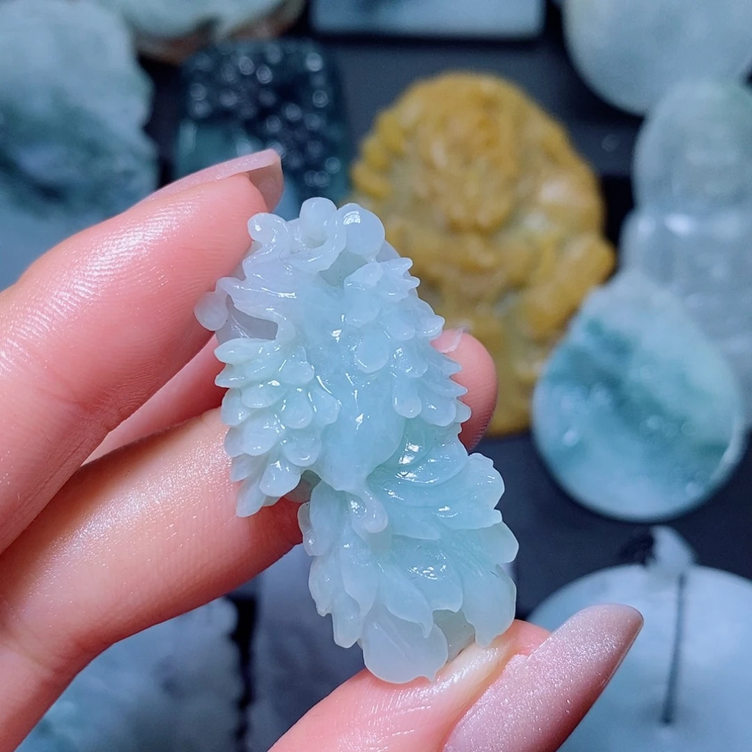 定制翡翠未镶嵌你****线翡翠