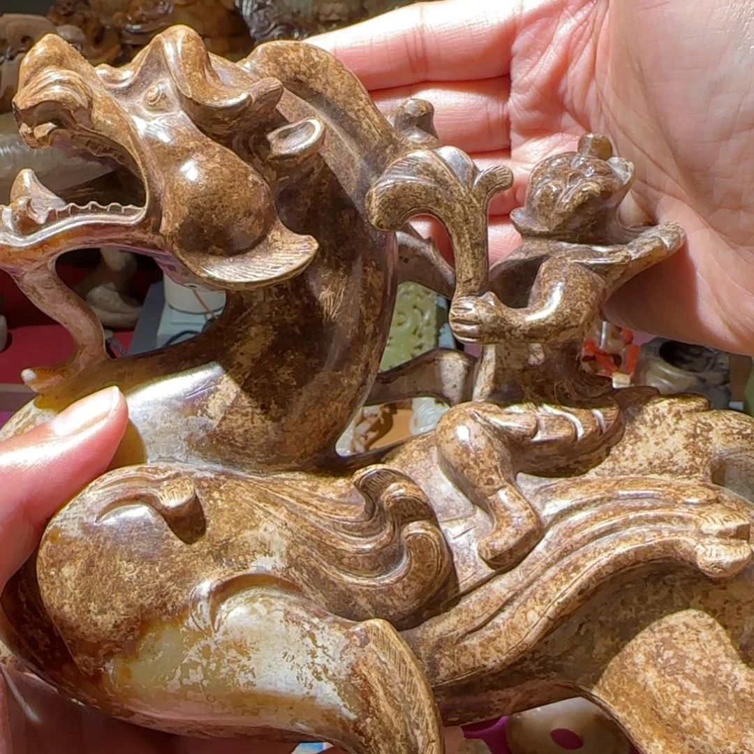 和田玉挂件未镶嵌赏**茗