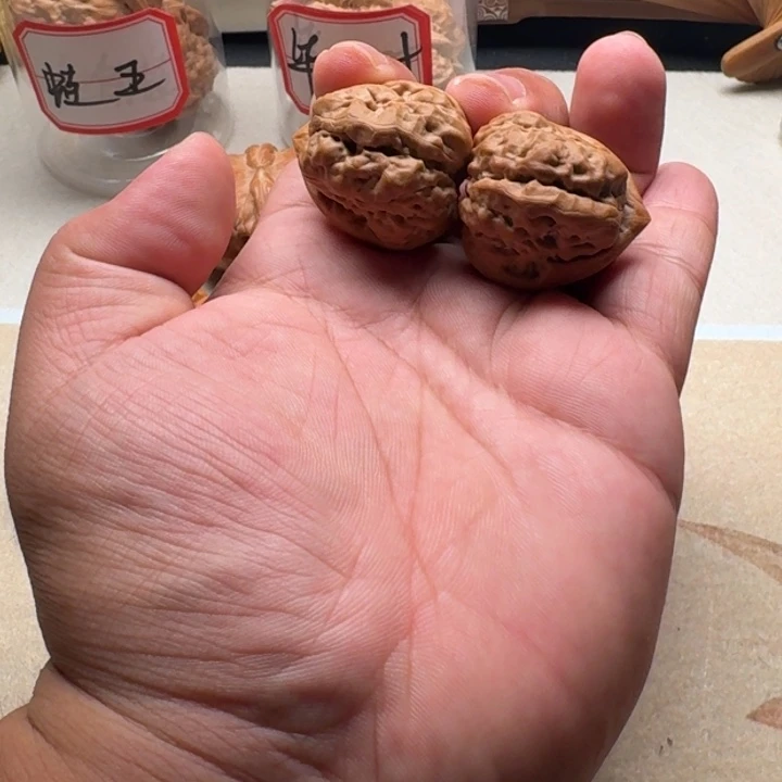 黑***姚吊坠文玩核桃32蛙蛙
