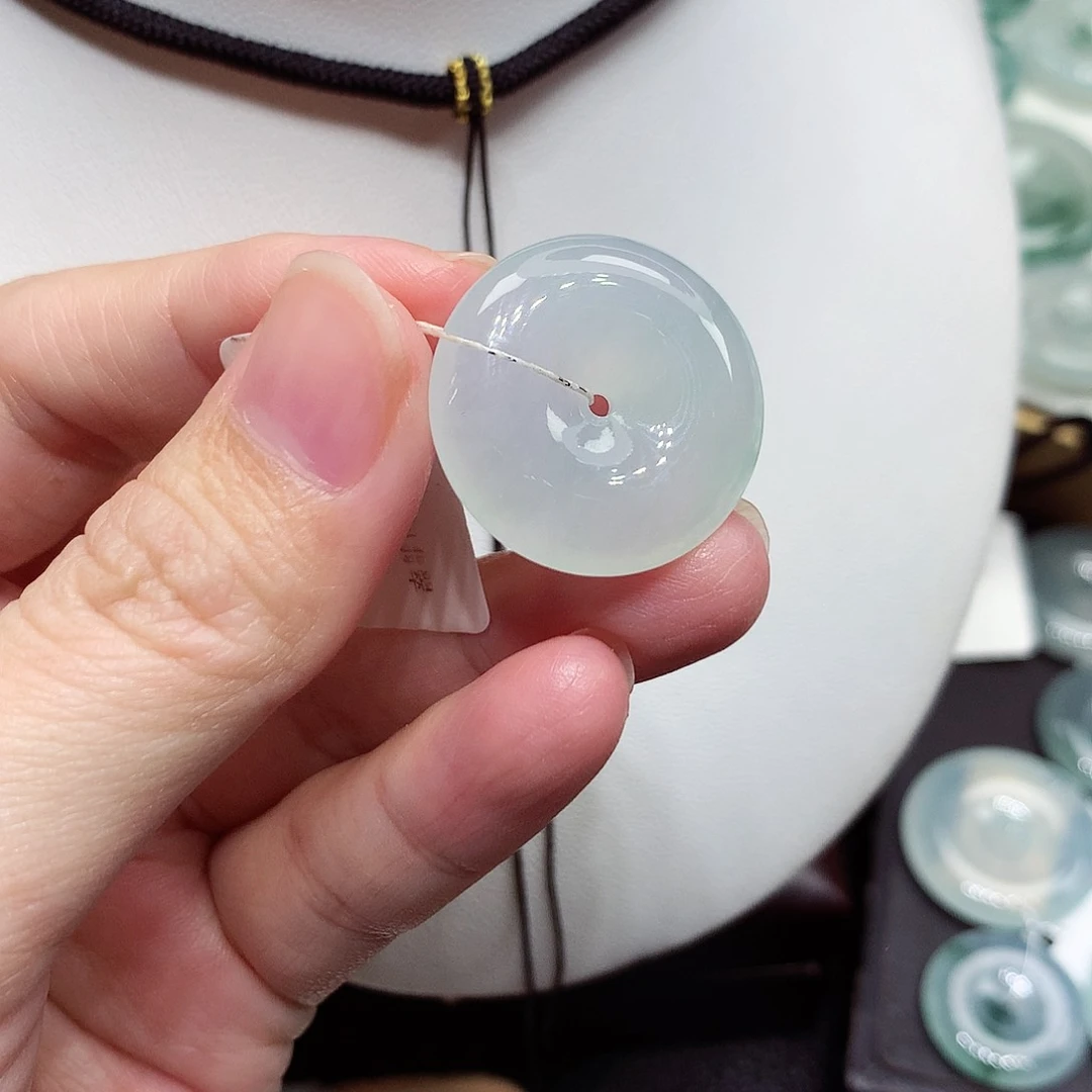 颈饰未镶嵌翡翠编号3，23/6