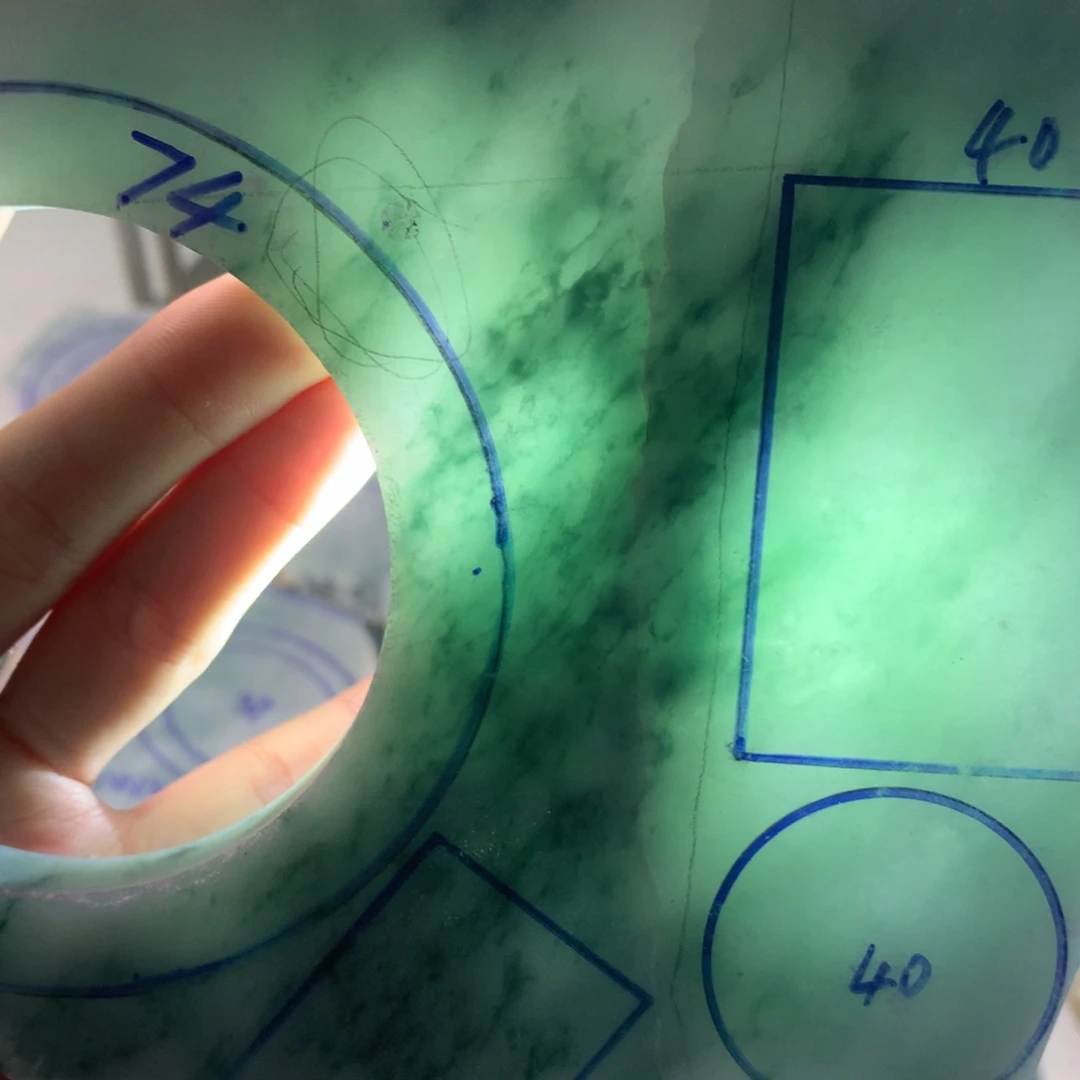 定制翡翠未镶嵌翡翠裸石