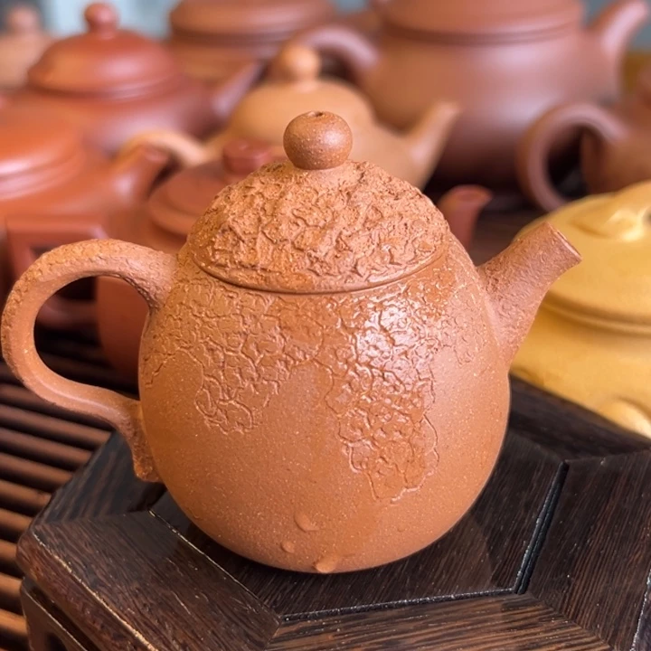 紫砂茶案精工龙蛋80cc