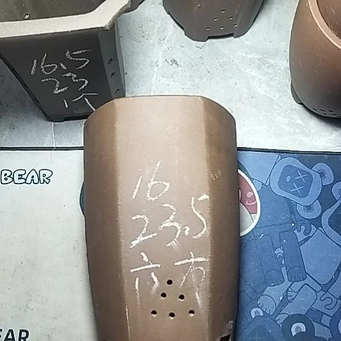 六方一个花泥微瑕
