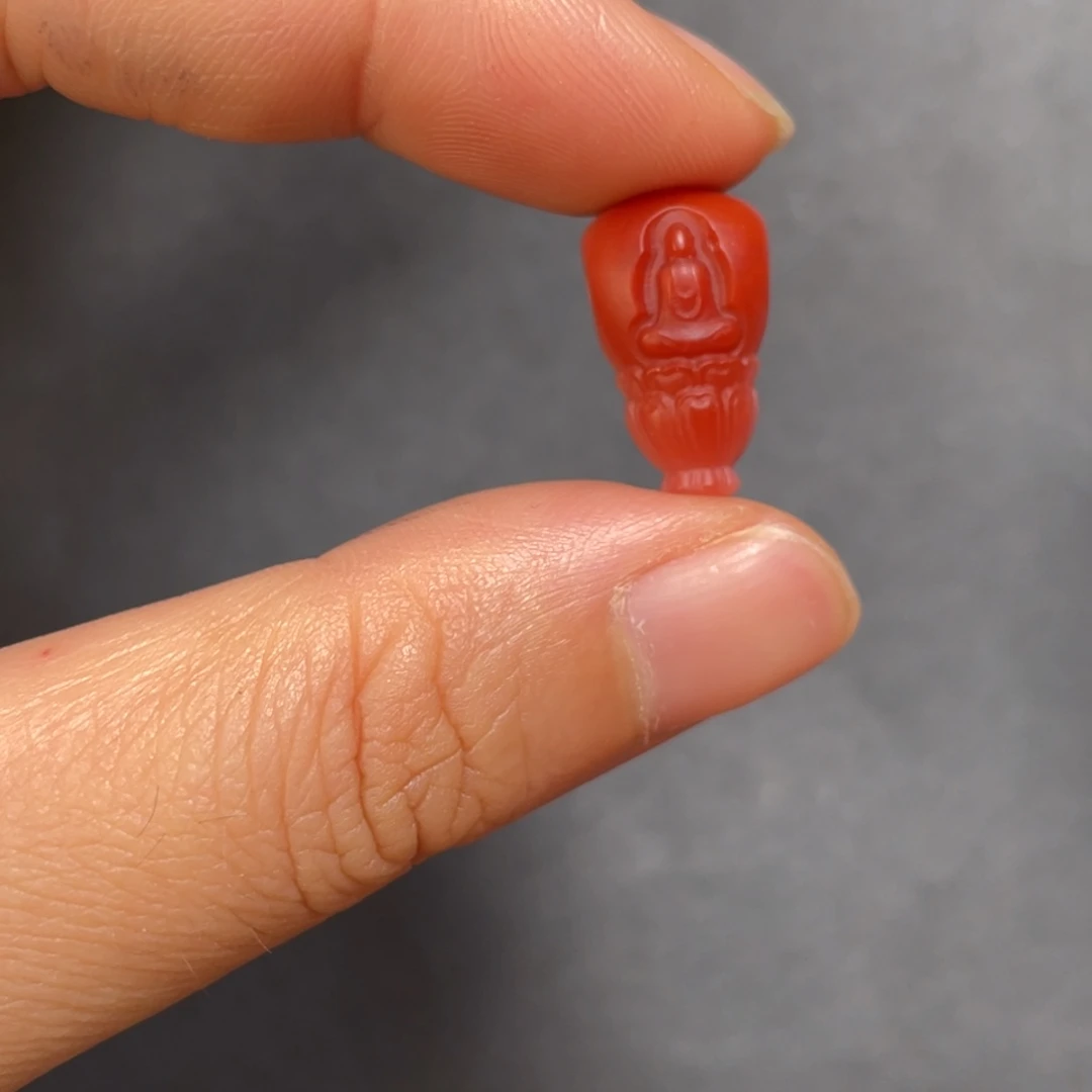 南红玛瑙未镶嵌三通