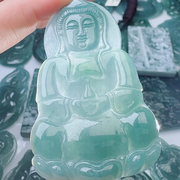 翡翠未镶嵌颈饰8888888888