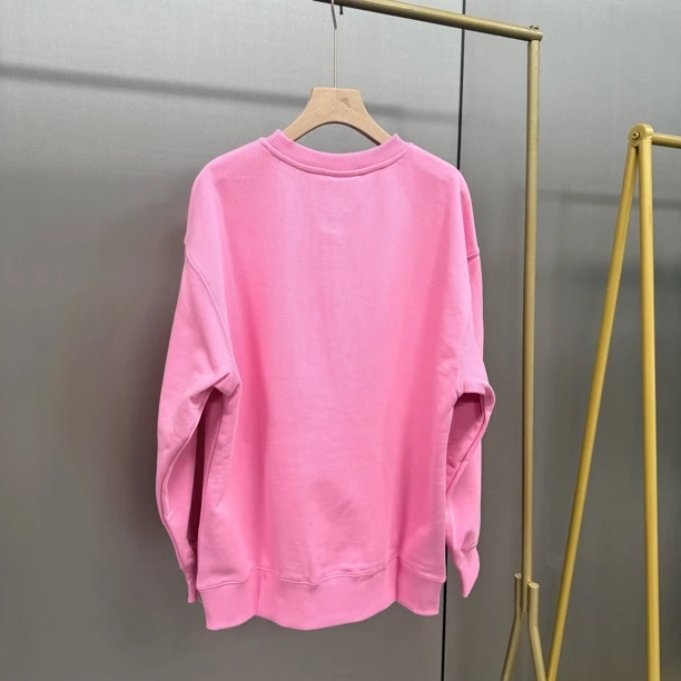 2822粉色m家卫衣