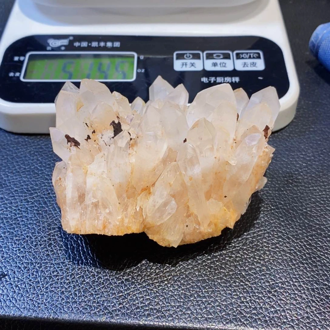 水晶天然白水晶晶簇未镶嵌和*