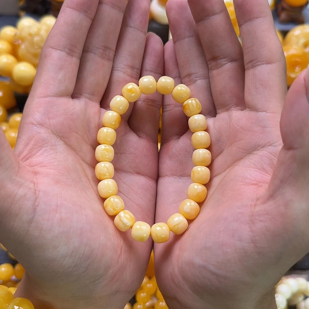 未镶嵌蜜蜡珠宝奇石同料10mm