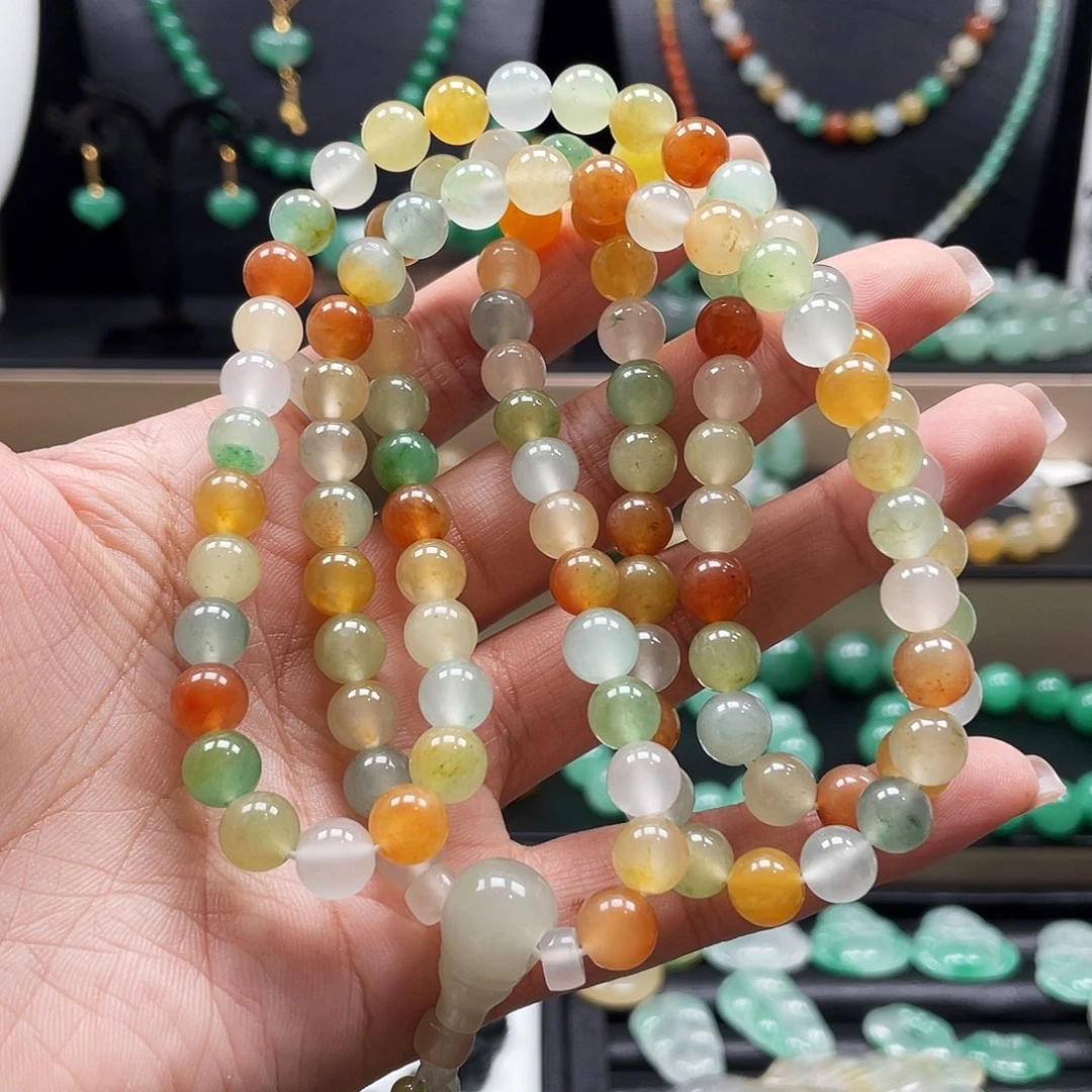 石英质玉未镶嵌手链