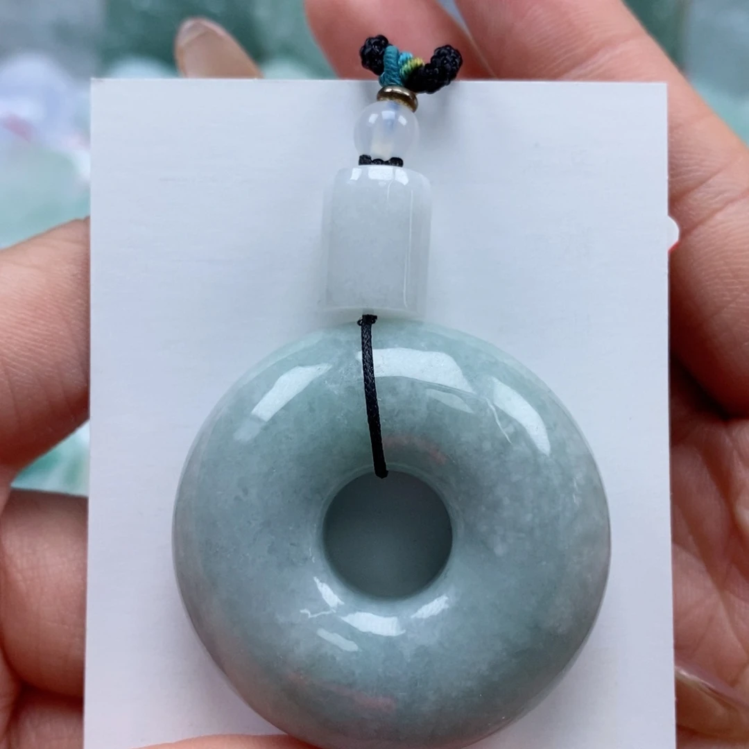 翡翠未镶嵌颈饰天然翡翠a货