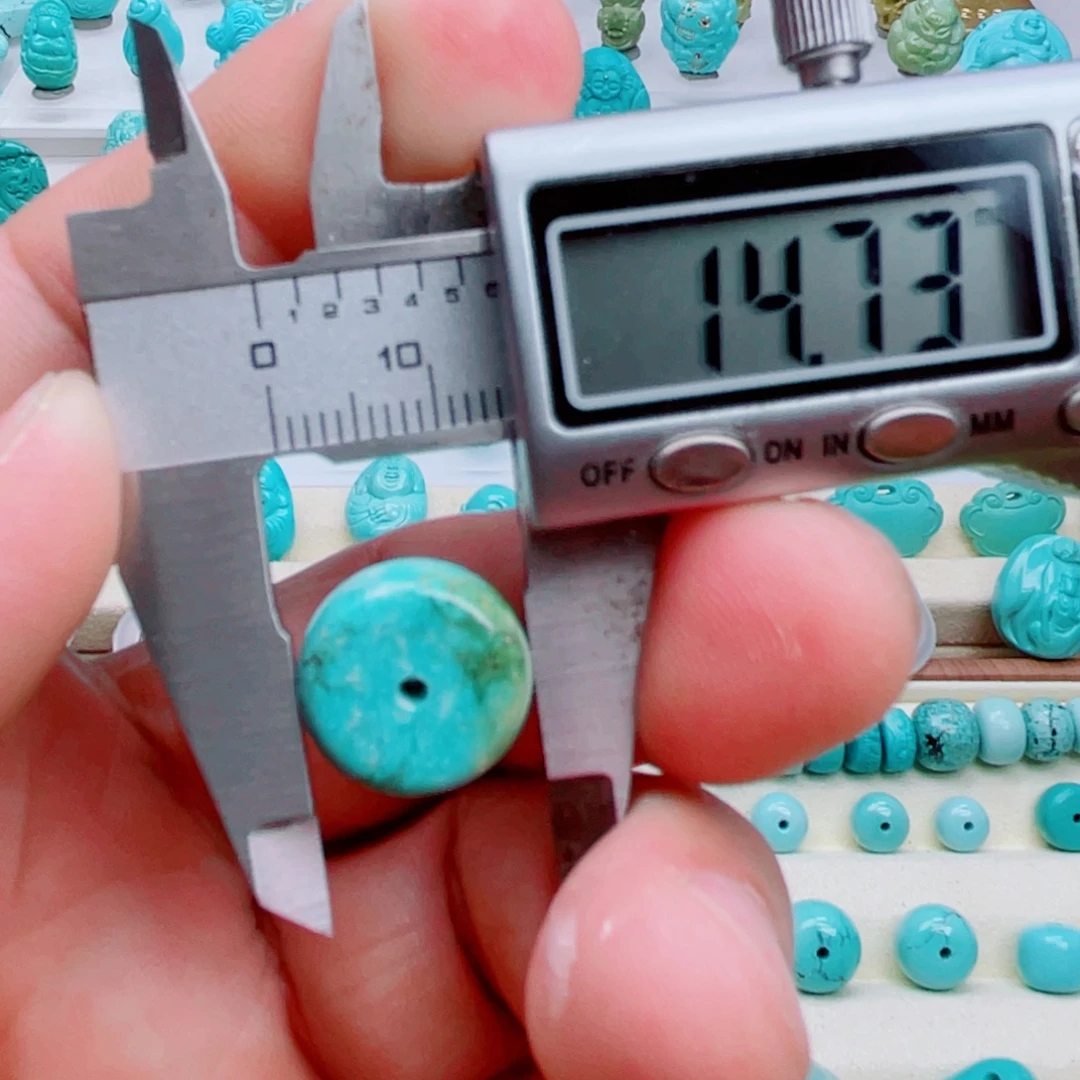 绿松石未镶嵌吊坠(不含链)