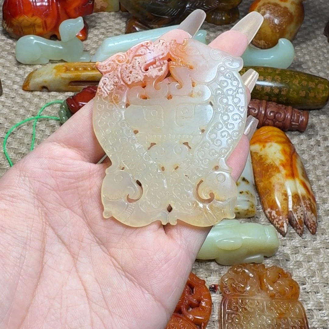 吊坠白玉菩提挂件
