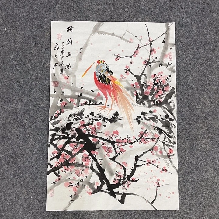 国画花鸟画作品欣赏