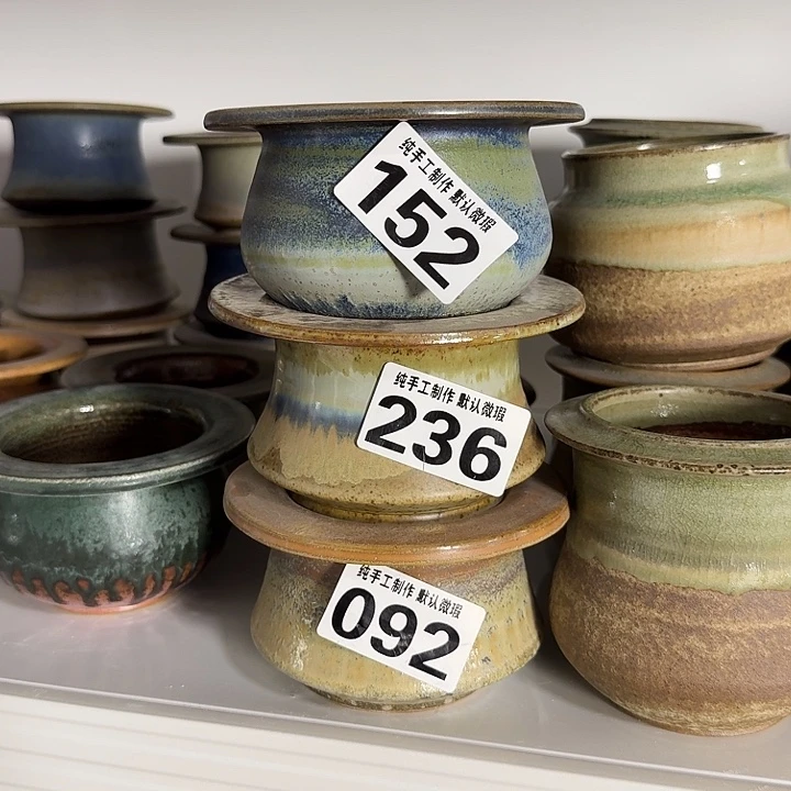 心***语景德镇陶瓷盆 3个盆